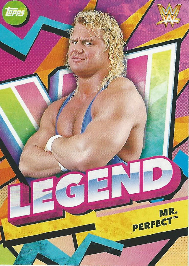 Topps WWE Superstars 2021 Mr Perfect #156