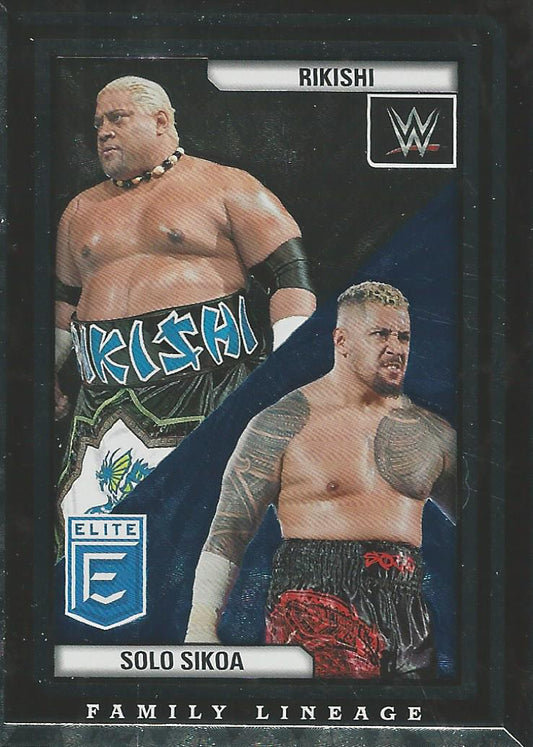 WWE Panini Elite 2023 Rikishi and Solo Sikoa Family Lineage #5
