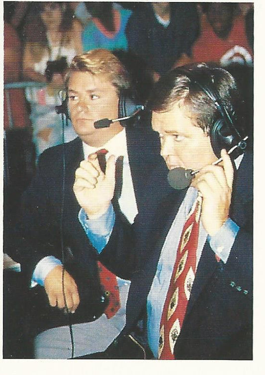 WCW Euroflash 1992 Sticker Jim Ross #156
