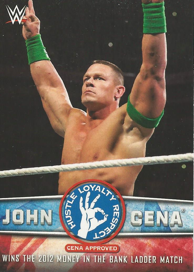WWE Topps Then Now Forever 2017 John Cena 30 of 40