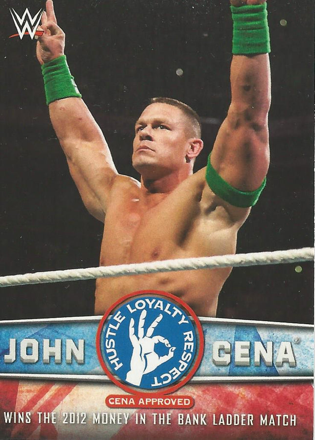 WWE Topps Then Now Forever 2017 John Cena 30 of 40 trading card PW Catalog
