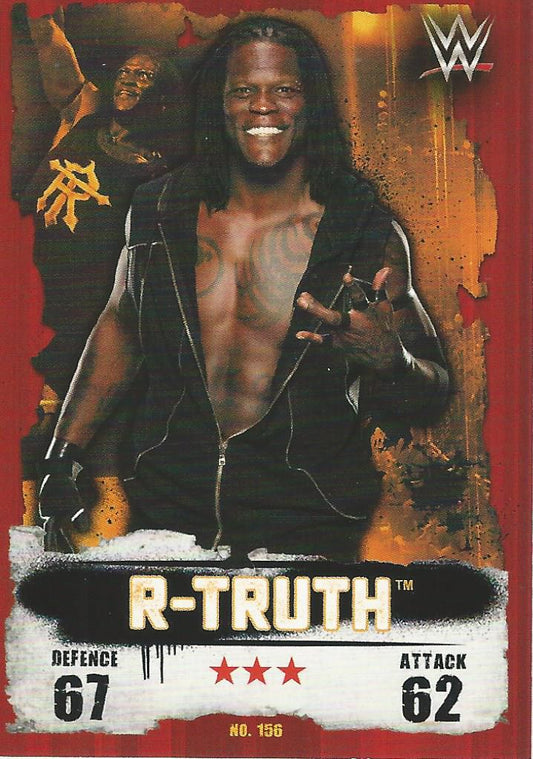 WWE Topps Slam Attax Takeover 2016 R-Truth #156