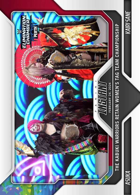 Asuka / Kairi Sane – the Kabuki Warriors Retain Women’s TAG Team Championship trading card PW Catalog