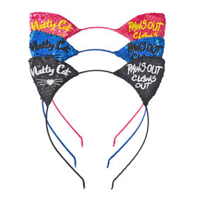 Natalya Cat Ears Headband 3-Pack