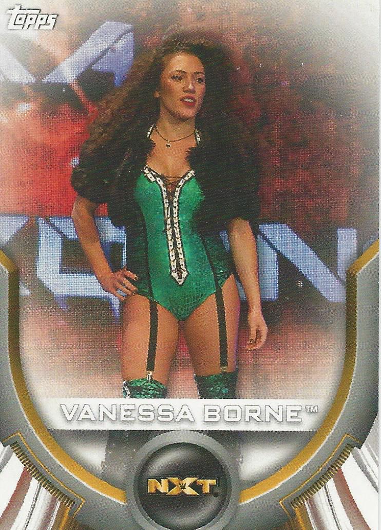 WWE Topps Women Division 2020 Vanessa Borne RC-57 trading card PW Catalog