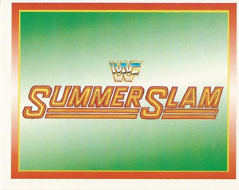 WWF Merlin Stickers 1995 SummerSlam #157