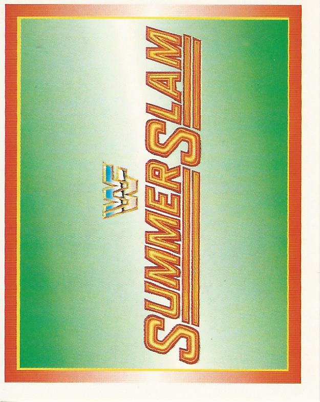 WWF Merlin Stickers 1995 Summerslam #157