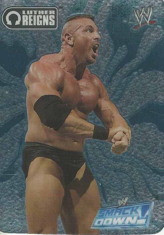 WWE Smackdown 2004 Tesla Luther Reigns Foil #49