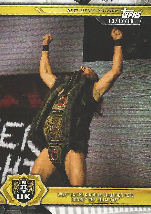 WWE Topps NXT 2019 Pete Dunne #57