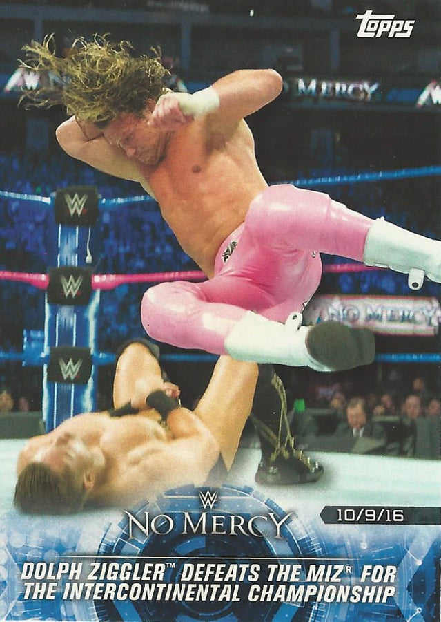WWE Topps Road to Wrestlemania 2018 Dolph Ziggler #57