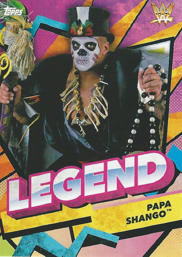 Topps WWE Superstars 2021 Papa Shango #157