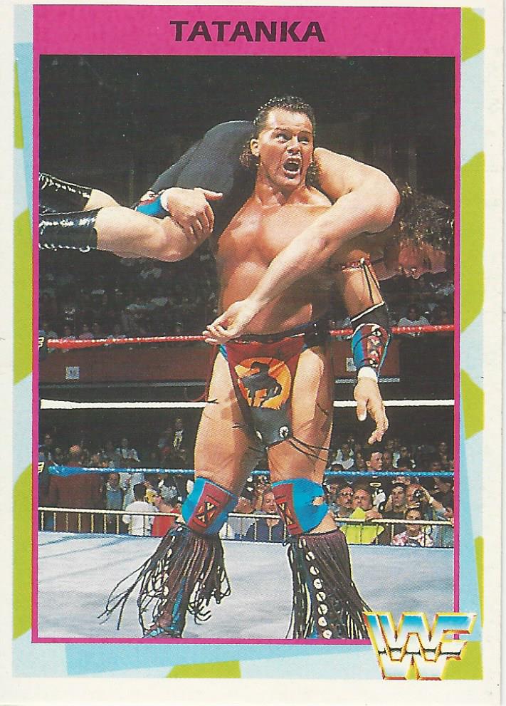 WWF Merlin 1995 Tatanka #157