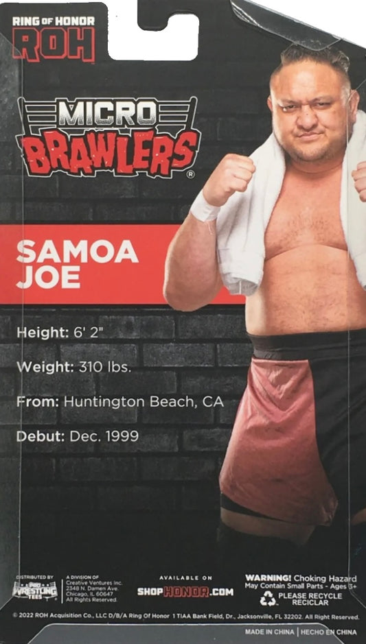 Samoa JOE trading card PW Catalog