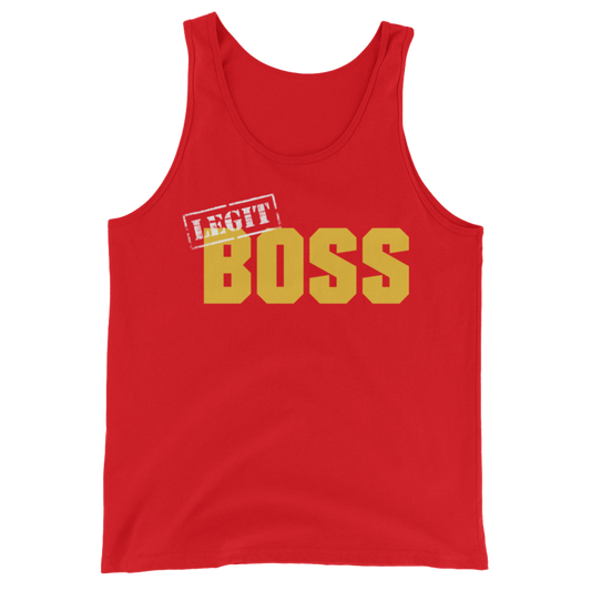 Sasha Banks "Legit Boss" Unisex Tank Top Tank Top PW Catalog