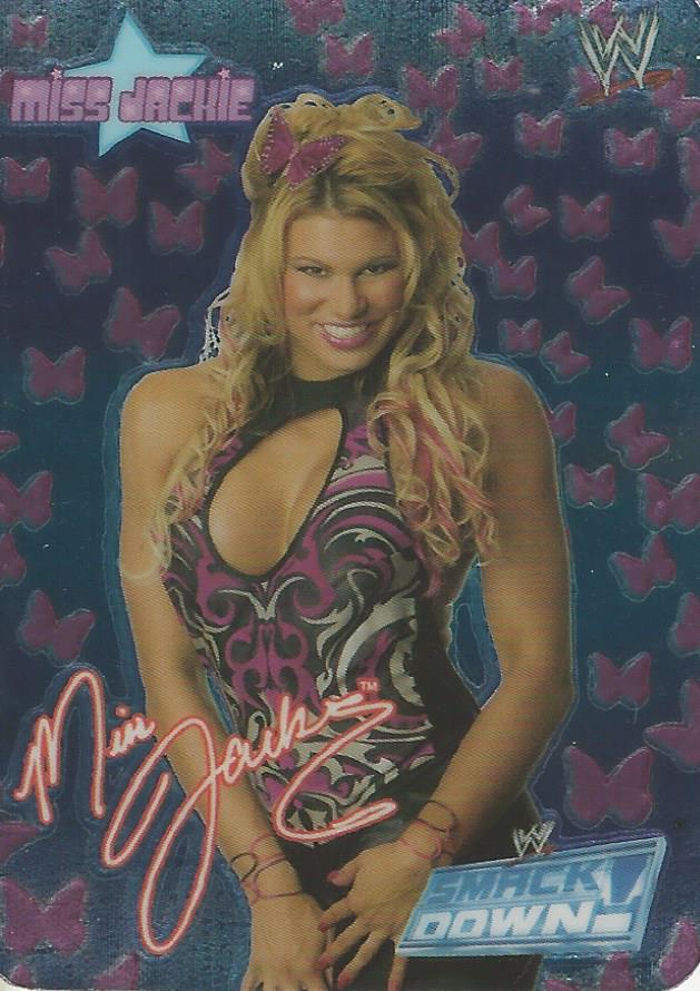 WWE Smackdown 2004 Tesla Miss Jackie Foil #51