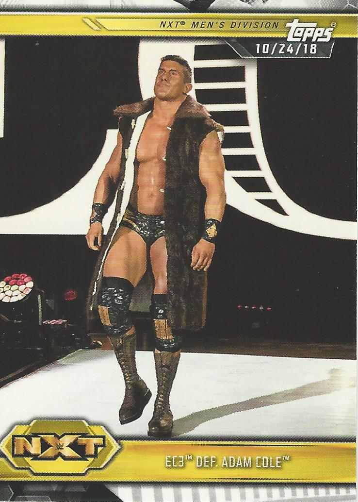 WWE Topps NXT 2019 EC3 #58