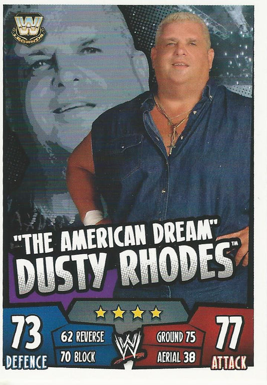 WWE Topps Slam Attax Rumble 2011 Dusty Rhodes #158
