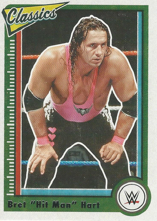 WWE Panini Chronicles 2023 Bret Hart #158