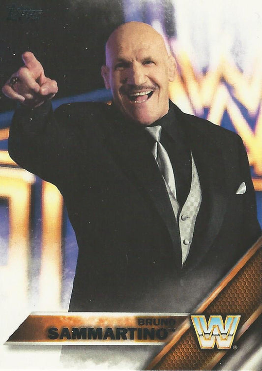 WWE Topps Then Now Forever 2016 Bruno Sammartino #158