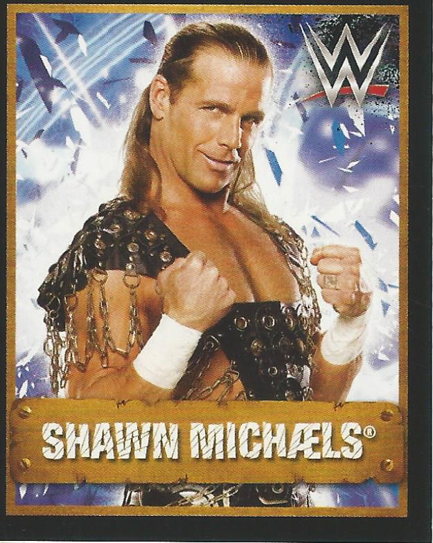 WWE Topps Stickers 2017 Shawn Michaels #158