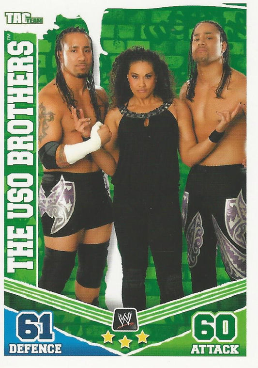WWE Topps Slam Attax Mayhem 2010 The Usos #158