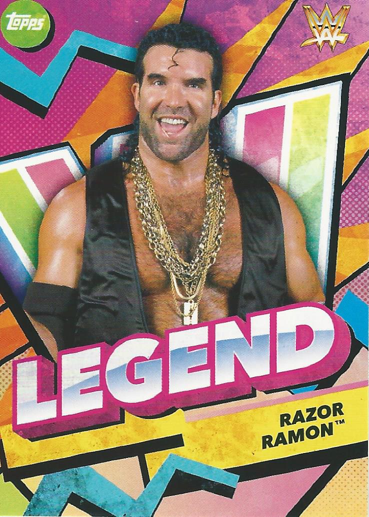 Topps WWE Superstars 2021 Razor Ramon #158