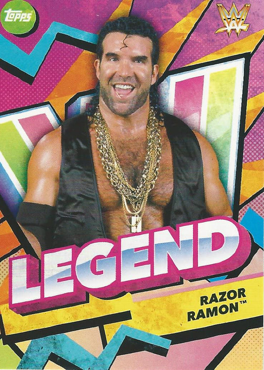 Topps WWE Superstars 2021 Razor Ramon #158
