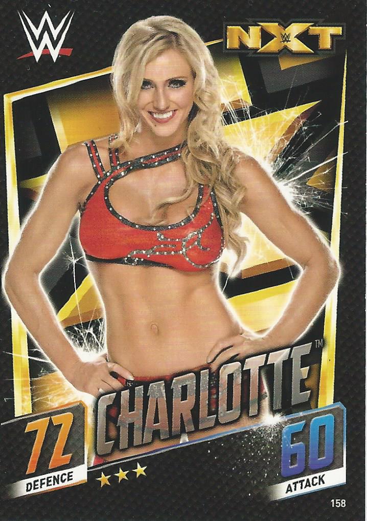 WWE Topps Slam Attax 2015 Then Now Forever Charlotte Flair #158 NXT