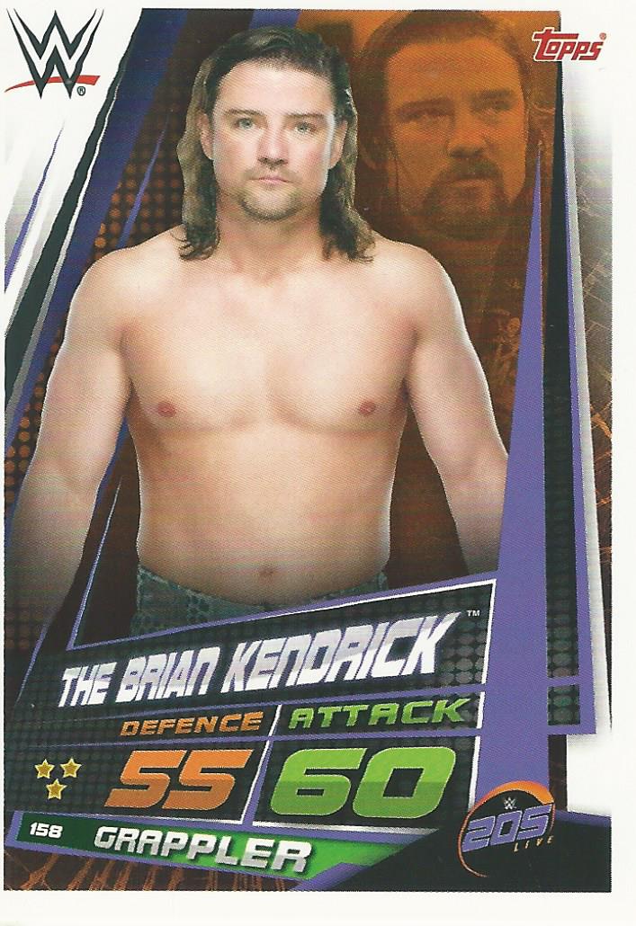 WWE Topps Slam Attax Universe 2019 The Brian Kendrick #158