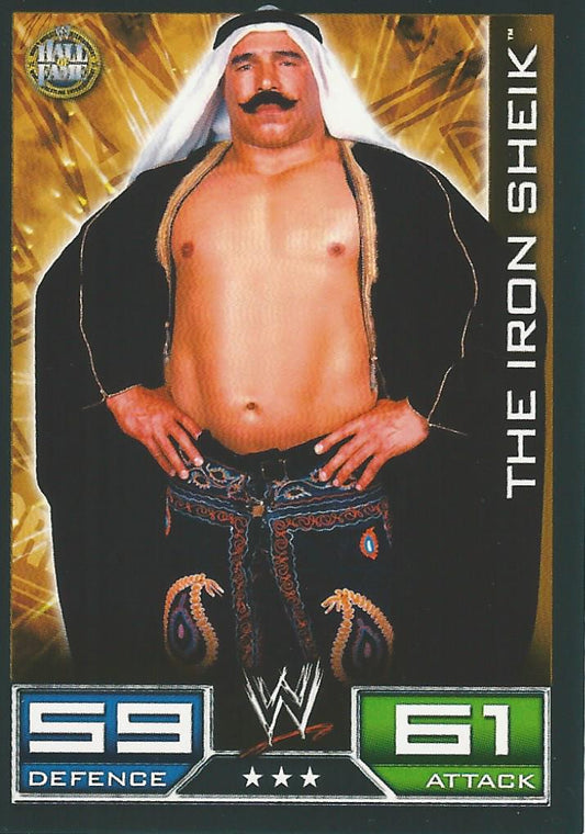 WWE Topps Slam Attax 2008 Iron Sheik #158