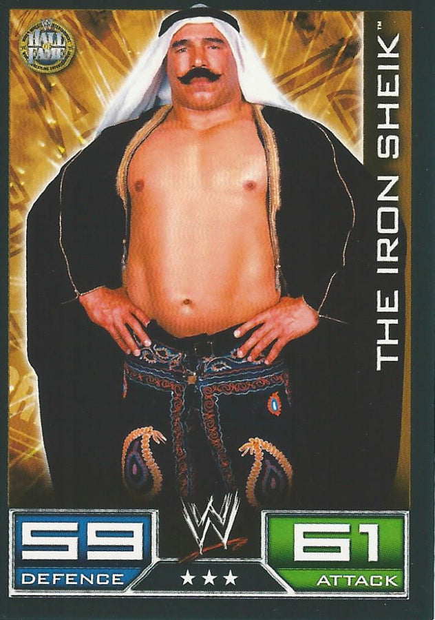 WWE Topps Slam Attax 2008 Iron Sheik #158