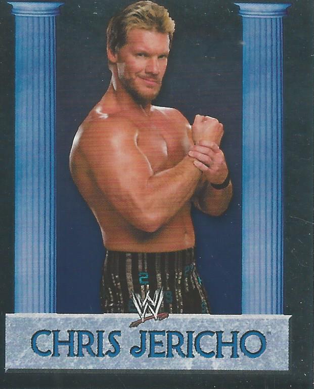 WWE Merlin Heros 2008 Stickers Chris Jericho Foil #158