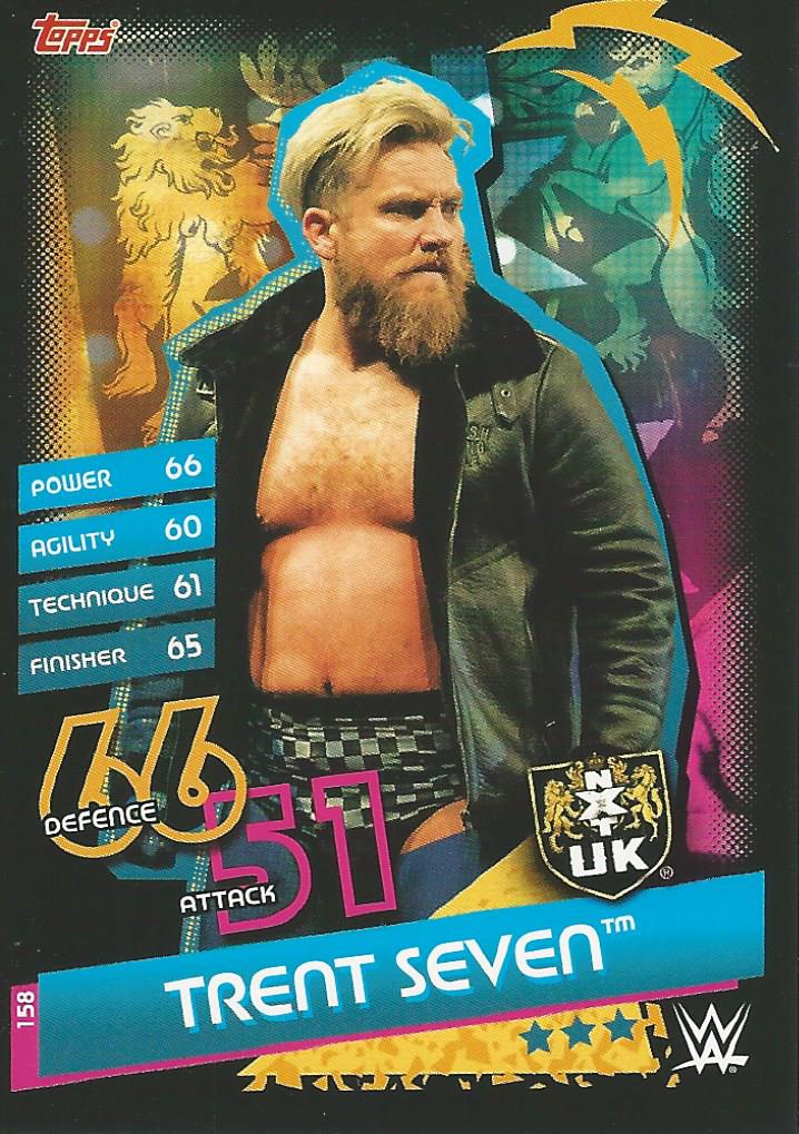 WWE Topps Slam Attax Reloaded 2020 Trent Seven #158 NXT UK