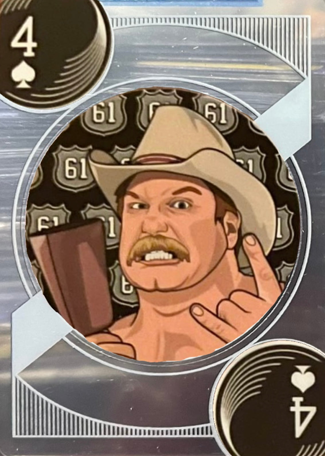 Stan Hansen trading card PW Catalog