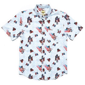 Macho Man Randy Savage "USA" RSVLTS Button Down Shirt