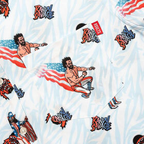 Macho Man Randy Savage "USA" RSVLTS Button Down Shirt