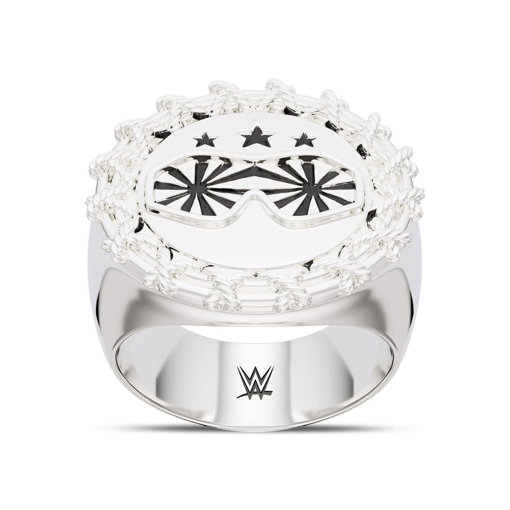 Macho Man Star Bixler Men's Ring in Sterling Silver