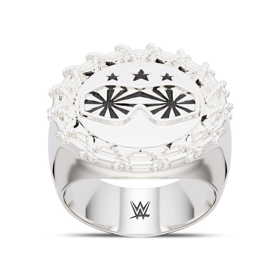 Macho Man Star Bixler Men's Ring in Sterling Silver