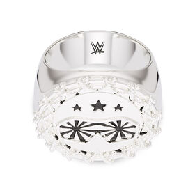 Macho Man Star Bixler Men's Ring in Sterling Silver