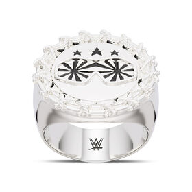 Macho Man Star Bixler Men's Ring in Sterling Silver