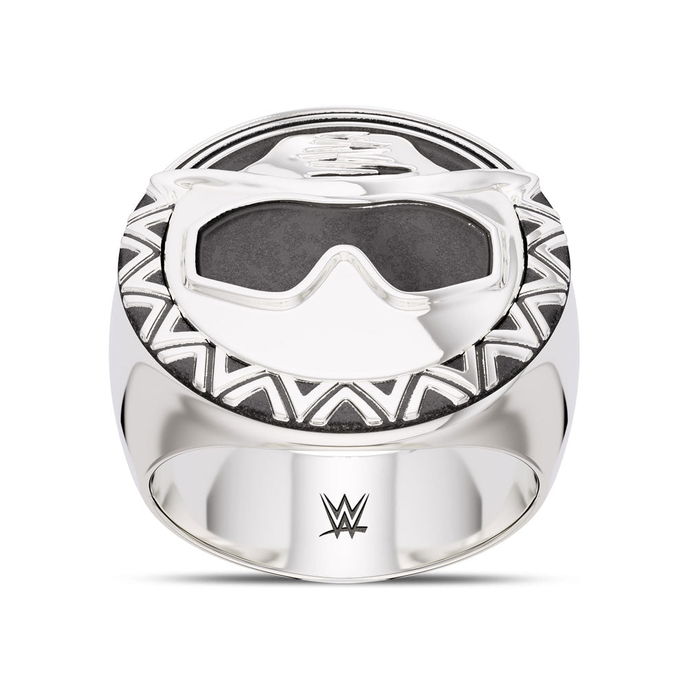 Macho Man Hat & Shades Bixler Ring in Sterling Silver
