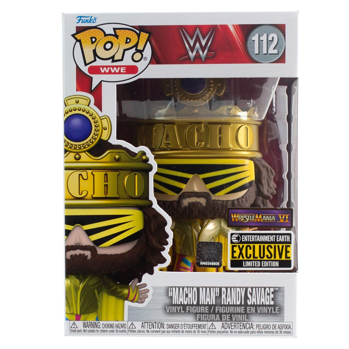 Macho Man Randy Savage "King Macho" POP! Vinyl Figure