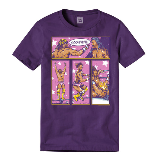 Macho Man Randy Savage Comic Graphic T-Shirt
