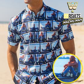 Macho Man Randy Savage "Deep Thoughts" RSVLTS Button Down Shirt