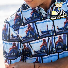 Macho Man Randy Savage "Deep Thoughts" RSVLTS Button Down Shirt