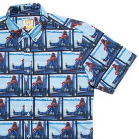 Macho Man Randy Savage "Deep Thoughts" RSVLTS Button Down Shirt