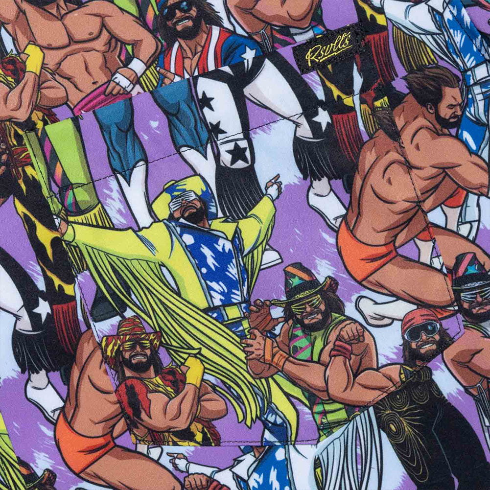 Macho Man Randy Savage "Mashup" RSVLTS Button Down Shirt