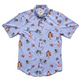 Macho Man Randy Savage RSVLTS Button Down Shirt
