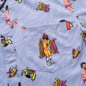 Macho Man Randy Savage RSVLTS Button Down Shirt
