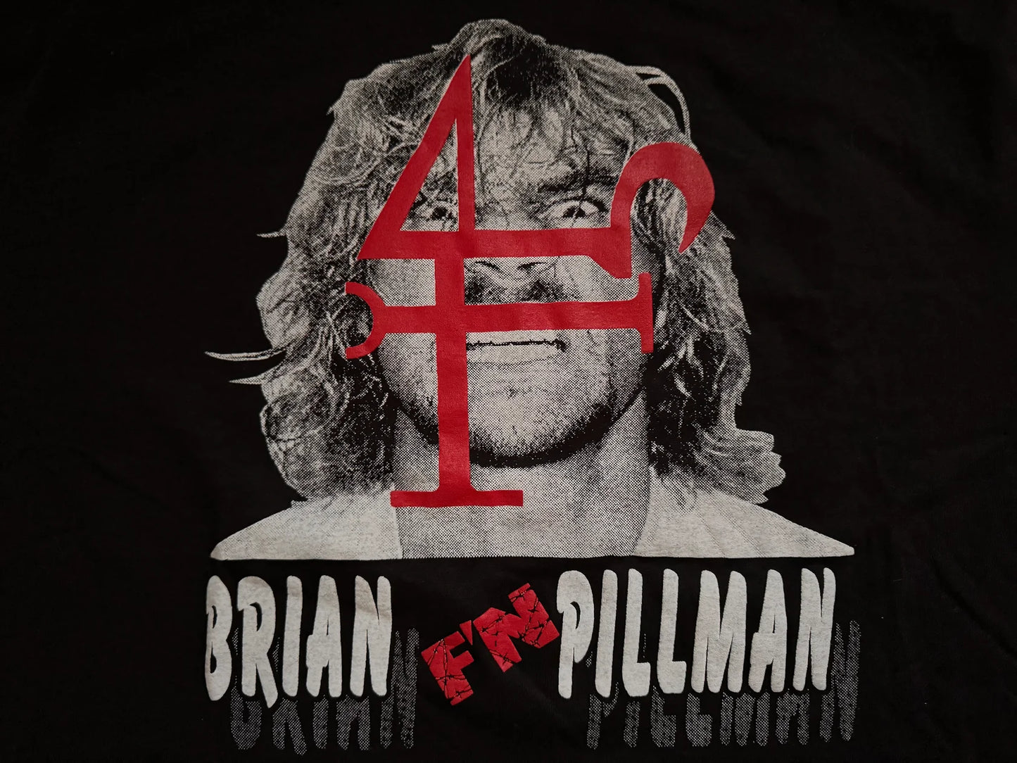 1996 ECW Brian F’n Pillman “The Rogue Horsemen Goes Extreme” T-Shirt Pwcatalog